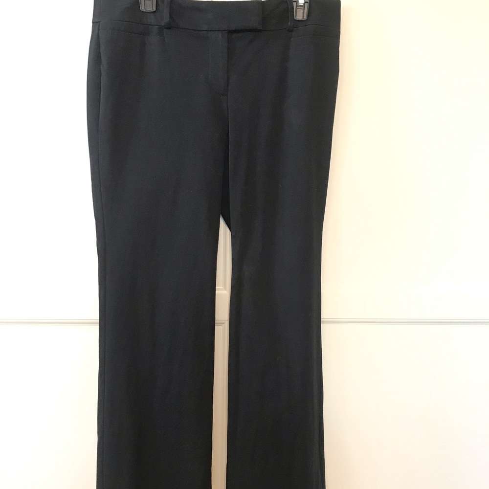 Ann Taylor size six black modern fit pants